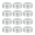 thumbnail image 1 of Shisuyan Aluminum Container Leak-Proof Aluminum Jars Silver 12Pcs 4.7X4.7X2CM, 1 of 8