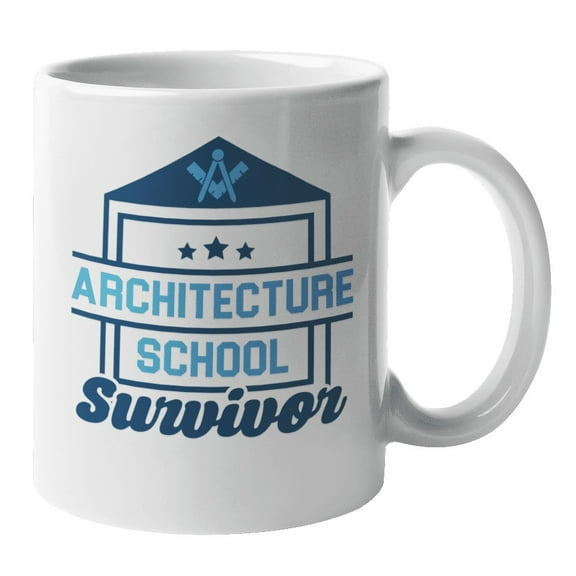 Architecture School Survivor Coffee & Tea Mug for Future Architect (11oz)
