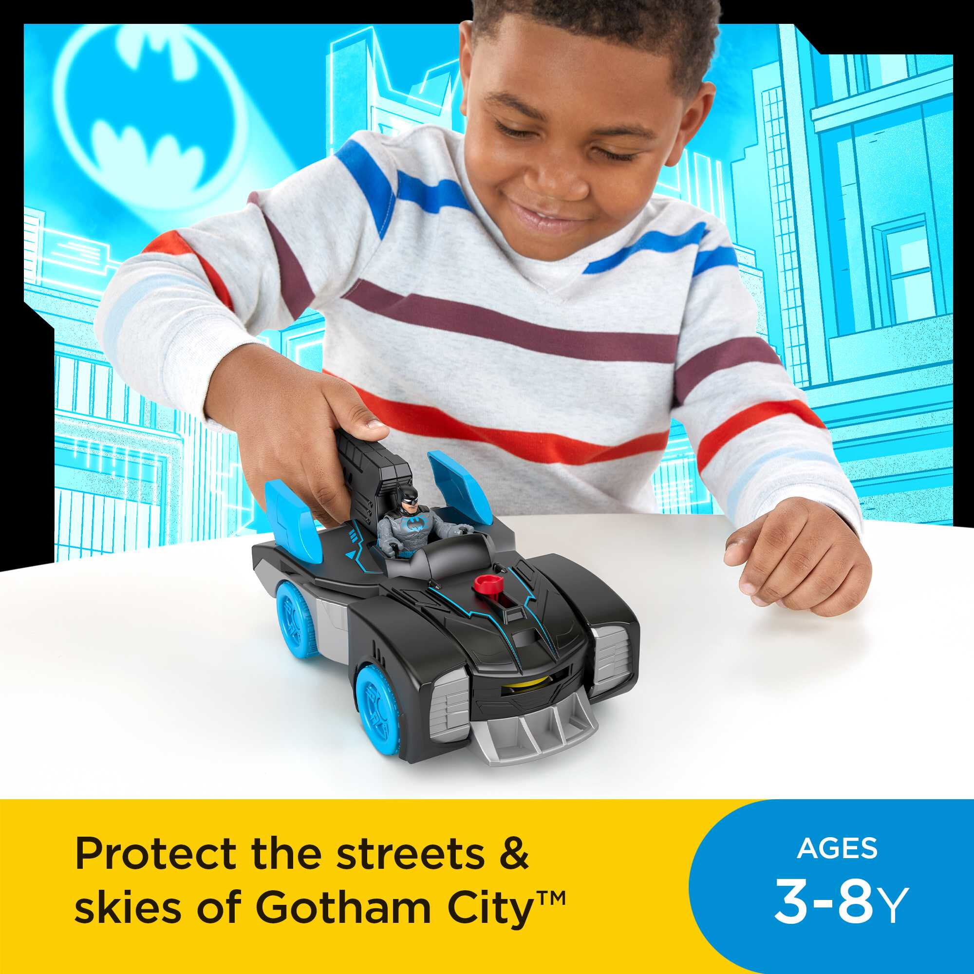 ​Fisher-Price Imaginext DC Super Friends Bat-Tech Batmobile New/boxed 