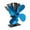 Blue, variant on Dvkptbk Fireplace Fan Stove Fan Wood Stove Fan Fireplace Fan Heat-Powered Fan with 4 Blades Fans