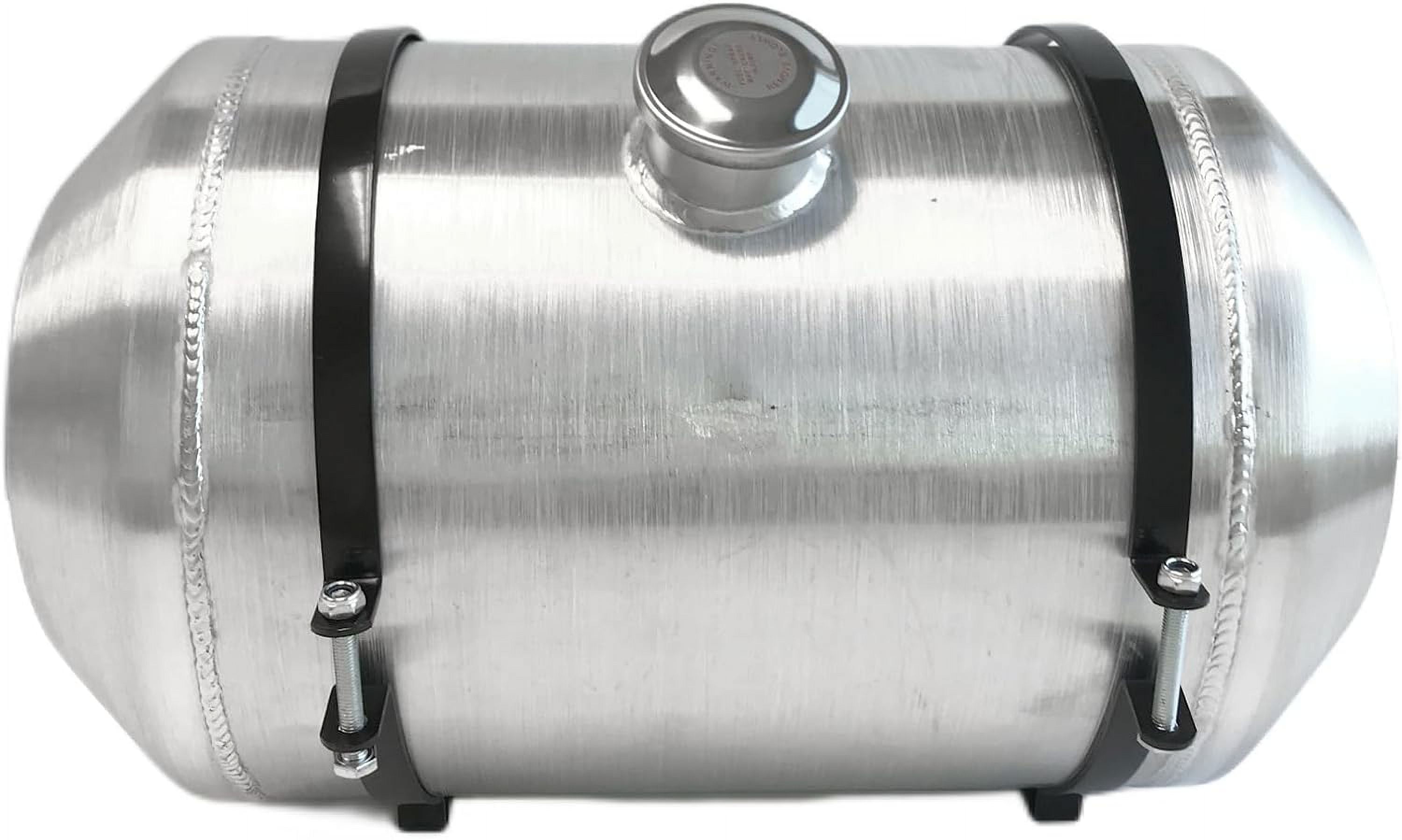 JSD 9 3/4 Gallon Universal Aluminum Gas Tank / Fuel Tank 12 x 20 Center Fill 3/8" NPT Outlet Auxiliary