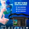 Yirtree Waterproof Underwater PVC Beach Swimming Mobile Phone Waist Bum Bag Dry Pouch