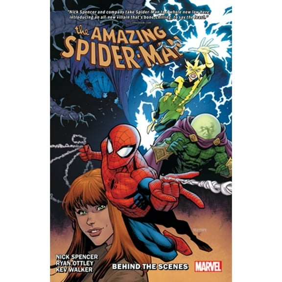 Pre-Owned Amazing Spider-Man by Nick Spencer Vol. 5: Behind the Scenes (Paperback) by Nick Spencer, Ryan Ottley, Kev Walker