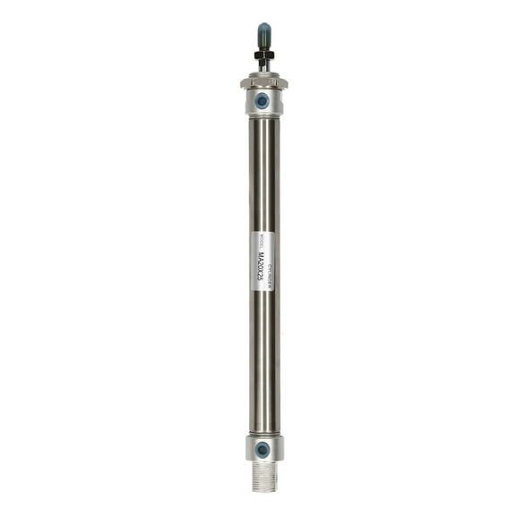 Mini Air Cylinder Stainless Steel Mini Pneumatic Air Cylinders 20mm Bore 25mm Stroke Single Rod Dual Acting