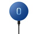 thumbnail image 2 of Reemplazo portátil del cargador del teléfono de la base de carga rápida inalámbrica del cojín de carga del teléfono para el iPhone 12, azul kenally EL000725-03B, 2 of 2