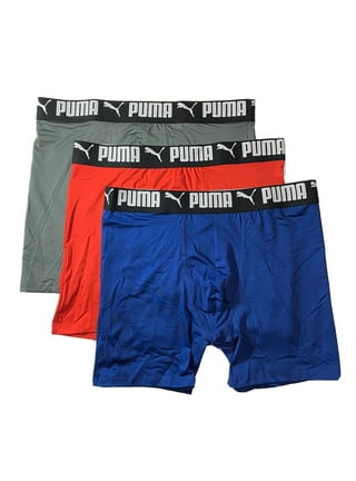 Adidas Men's Performance Boxer Brief Underwear (3-Pack) Black/Royal/Red  Small