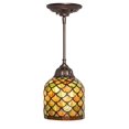 thumbnail image 7 of Meyda Tiffany 245421 6" Wide Mini Pendant - MultiColor, 7 of 7