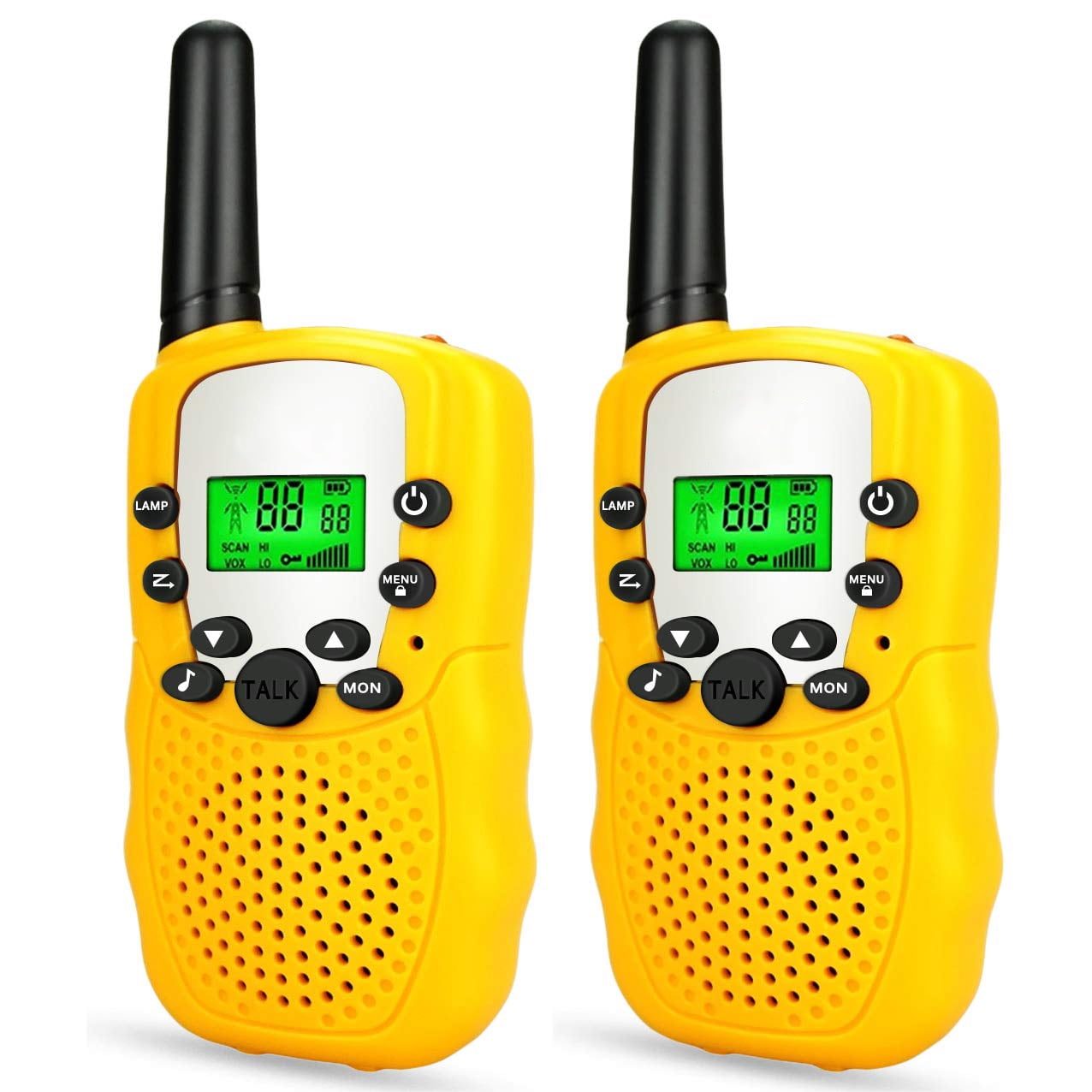 Talkies-walkies pour enfants 3 kms longue portée enfants walky talky radio  portable kid toy, longue distance 22 ch