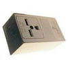 Leviton Industrial Grade Straight Blade Surface Mount Receptacle 061-5376