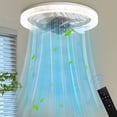 thumbnail image 3 of Fans for Bedroom, 310x130mm Remote Control Ceiling Fan Light with Adjustable Speed, Multi Functional for Corridor Home Simplifies Installation, 3 of 3