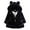 Black, variant on XBASW Toddler Girls Winter Fleece Coat Kids Ear Hooded Jacket Baby Warm Thicken Outwear for Girls 1-8T