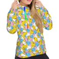 thumbnail image 4 of KLL Colorful Duck for Womens Pullover Hoodie with Pocket Hooded Long Sleeve Shirts Sweatshirt for Women-Medium, 4 of 7