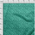 thumbnail image 3 of oneOone Georgette Viscose Sea Green Fabric African Diy Clothing Quilting Fabric Print Fabric By Yard 42 Inch Wide, 3 of 4