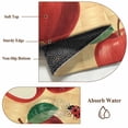 thumbnail image 6 of Round Rug 4Ft Washable Non-Slip, Farmhouse Apples Circle Area Rugs for Living Room Bedroom, Country Tropical Fruits Watercolor Indoor Floor Mats Carpet Runner for Home Decor Aesthetic, 6 of 8
