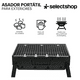 thumbnail image 3 of Asador Parrilla Carbón Grill Cocina BBQ Portátil BLOOSOM, 3 of 4