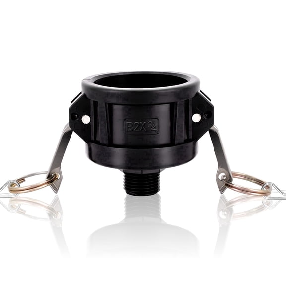 330 275 Gallon IBC Tote Tank Adapter Fittings 2" Cam Lock x Garden Hose Food Garden for Water Tank