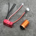thumbnail image 2 of Brushless Motor ESC Motor ESC Set Controller  For 1/32 Rc Car 1/28 Rc Car Orange 9500KV, 2 of 8