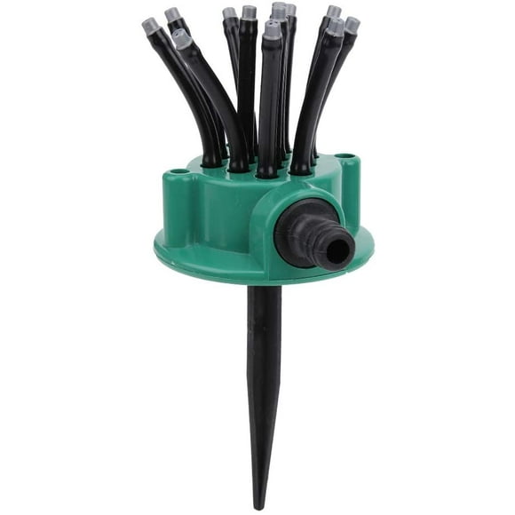 360?Lawn Sprinkler Head Automatic Garden Yard Water Sprayer Irrigation System