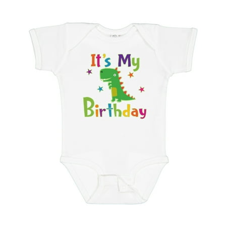 

Inktastic Dinosaur Birthday Party Outfit Gift Baby Boy or Baby Girl Bodysuit
