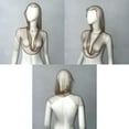 thumbnail image 5 of HuangHuanChen Mesh Tops For Women Sexy Hood Shirt Hollow Out Tops Clubwear Bikini Crop Top Silver, 5 of 5
