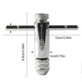 thumbnail image 3 of Klonfd 1 Ensemble M3 M8 Poignée en T Robinet Réglable Robinet à Main pour Tenir des Robinets Perceuses Petits Outils, 3 of 6
