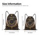 thumbnail image 2 of Fotbe Mystical Golden Eye Bolsa Mochila con Cordón Estampada, Bolsa de Gimnasio Deportiva, Bolsa Cinch, Bolsa con Cordón para Hombres y Mujeres-Medium, 2 of 6