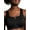 Black, variant on Brooks Womens Dare Zip High Impact Wire-Free Bra Style-350075