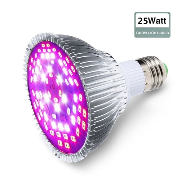 Grow Light Bulb 25w Led Plant E27 Growing Lamp P30 Grow Light Bulb 25w Led Plant