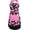 Pink+black-morning Glory, variant on 2026 New Women's Soft Heavy‑Duty Lemon Print Cotton Apron, Adjustable Neck Cooking Apron with Pocket for Kitchen Garden Holiday Party