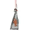 thumbnail image 3 of Kurt Adler Coastal Wire Cage Crab Christmas Ornament – Nautical Beach Holiday Tree Décor, 3 of 3