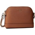 thumbnail image 2 of Michael Kors Large Brown Saffiano Leather Dome Crossbody Bag, 2 of 6