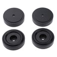 thumbnail image 1 of 4 PCS Protectores de Altavoces para El Piso Sunnimix Almohadilla Aislamiento 30x10mm Negro, 1 of 7