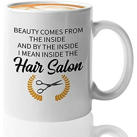 

Novelty Ceramic Coffee Mug Beauty Comes From Funny Mug Anniversary Birthday Christmas Gifts Tea Cups Home Decor 11 Oz