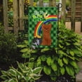 thumbnail image 2 of Longhaired Red Chihuahua St. Patricks Day Flag Garden Size, 2 of 3