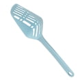 thumbnail image 4 of Pala de limpieza triangular grande para arena de gatos de PP, herramienta para mascotas con gancho trasero, color azul, 4 of 14