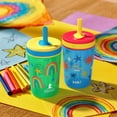 thumbnail image 5 of Zak Designs Kelso 15oz Leak-Proof Tumblers Benefiting St. Jude, Stars, 5 of 11