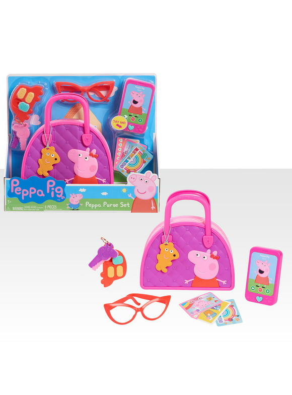 Peppa Pig Bag Set, Dress Up & Pretend Play, Kids Toys for Ages 3 up