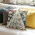 thumbnail image 3 of SHANXI  Spring Pillow Cover Floral Decorations Seasonal Farmhouse Summer Pillow Case Decor for Sofa Couch 18x18in, 3 of 5