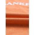thumbnail image 3 of POGLIP Women's Orange THANKFUL Ribbed Corded Oversized Sweatshirt, 3 of 6