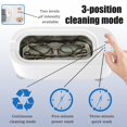 thumbnail image 4 of Ultrasonic Jewelry Cleaner Professional Ultrasonic Cleaner Machine 2500mAh Rechargeable Jewelry Cleaner Machine 3 Modes 701ml-900ml, 4 of 9