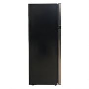 Arctic Chef 10 Cu. ft. Top-Freezer Refrigerator, 2-Door Apartment-Size Fridge, Platinum