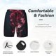 thumbnail image 3 of Fotbe Mesmerizing Pink Jellyfish Traje de Baño para Hombre – Shorts de Natación de Secado Rápido con Forro y Bolsillos-Medium, 3 of 6