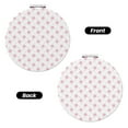 thumbnail image 2 of Bingfone Animal Pink Color Paw Print Compact Vanity Makeup Mirror for Men Women Girls for Pocket Purse Wallet Handbag,Portable Small Handheld Beauty Mirror-Round Shape, 2 of 9