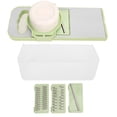 thumbnail image 2 of Potato Slicer, Salad Potato Cutter Manual Vegetable Cutter French Fry Cutter Comfortable To Handle With Removable Blades Potato French Fry Cutter For Cooking, 2 of 8