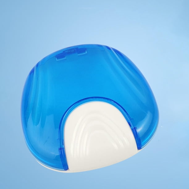 Estuche retenedor, Presione para abrir Almacenamiento de limpieza Recipiente de Soporte de caja de para dentadura postiza con , oscuro Macarena Caja de retención