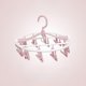 thumbnail image 5 of Tendedero portátil plegable con 20 pinzas giratorias para ropa interior y calcetines, percha multiusos para ropa interior y exterior, organizador de ropa compacto Aestivo | Rosa | AESTIVO, 5 of 7