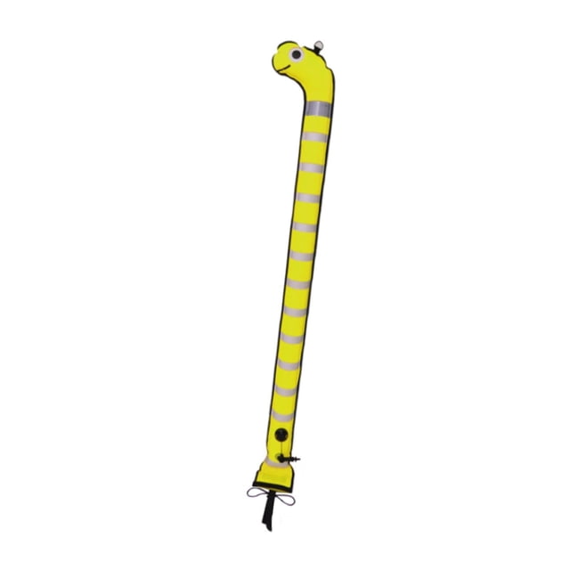 Boya de señalización de superficie, tubo inflable para buceo de alta visibilidad con flotadores de banda reflectante, inflables para deportes acuático
