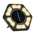 thumbnail image 1 of Precio sorpresa!Luces De Tierra Al Aire Libre Con 12 Luces LED Fuente De Inducción Automática-Luces Exteriores,Luces Solares Al Aire Libre,Luces Solares En El Suelo Para Caminos Jardín Patio, 1 of 6