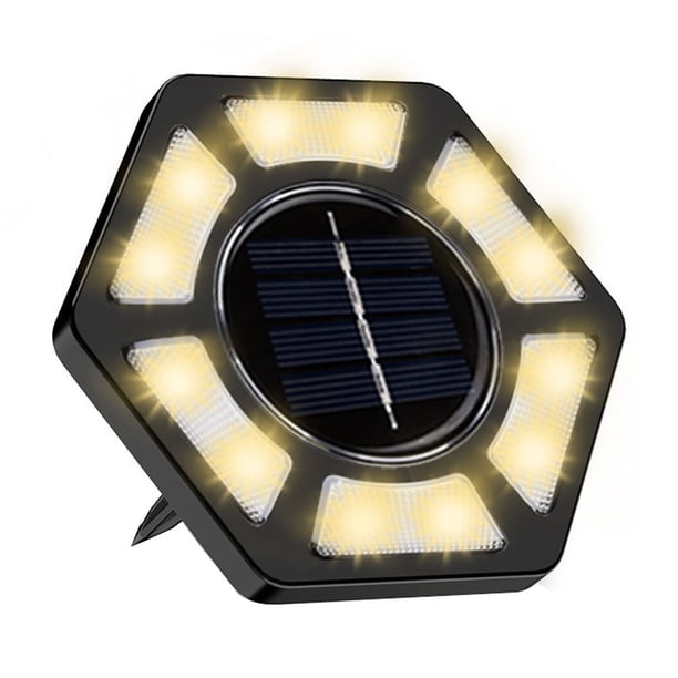 Ground Lights Outdoor With 12 LED Lights Source Automatic Induction-Outdoor Lights,Solar Lights Outdoor,Solar Powered In-Ground Lights For Pathways Garden Yard