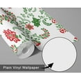 thumbnail image 6 of S4Sassy Peel & Stick Vinyl Wallpaper, Rustic Floral Vine Print Wallpaper Contact Paper Waterproof- White 25"x60",Removable Wall Covering for Home Decor in Living Areas, Renter Space, Cabinet, 6 of 9